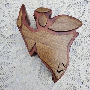 Wooden Angel Puzzle Gift Box*